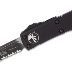 All Knife Brands Microtech UTX-85 Tactical Auto Knife 3" Black Combo