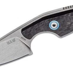 MANIAGO KNIFE MAKERS MKM Knives Jesper Voxnaes Mikro 2 Fixed Blade Neck Knife 1.97