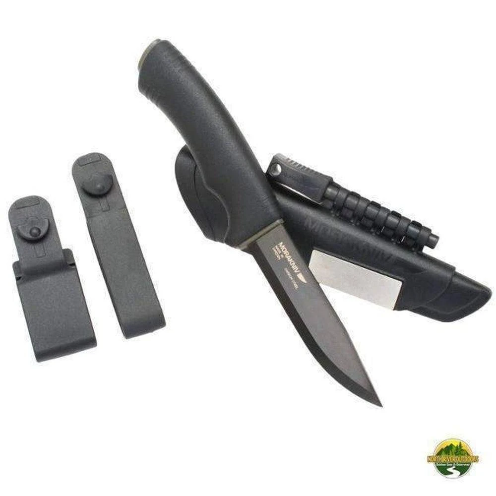 Outlet π Morakniv Bushcraft Survival Knife Black Morakniv Knives π 1 Morakniv Bushcraft Survival Knife Black Morakniv Knives