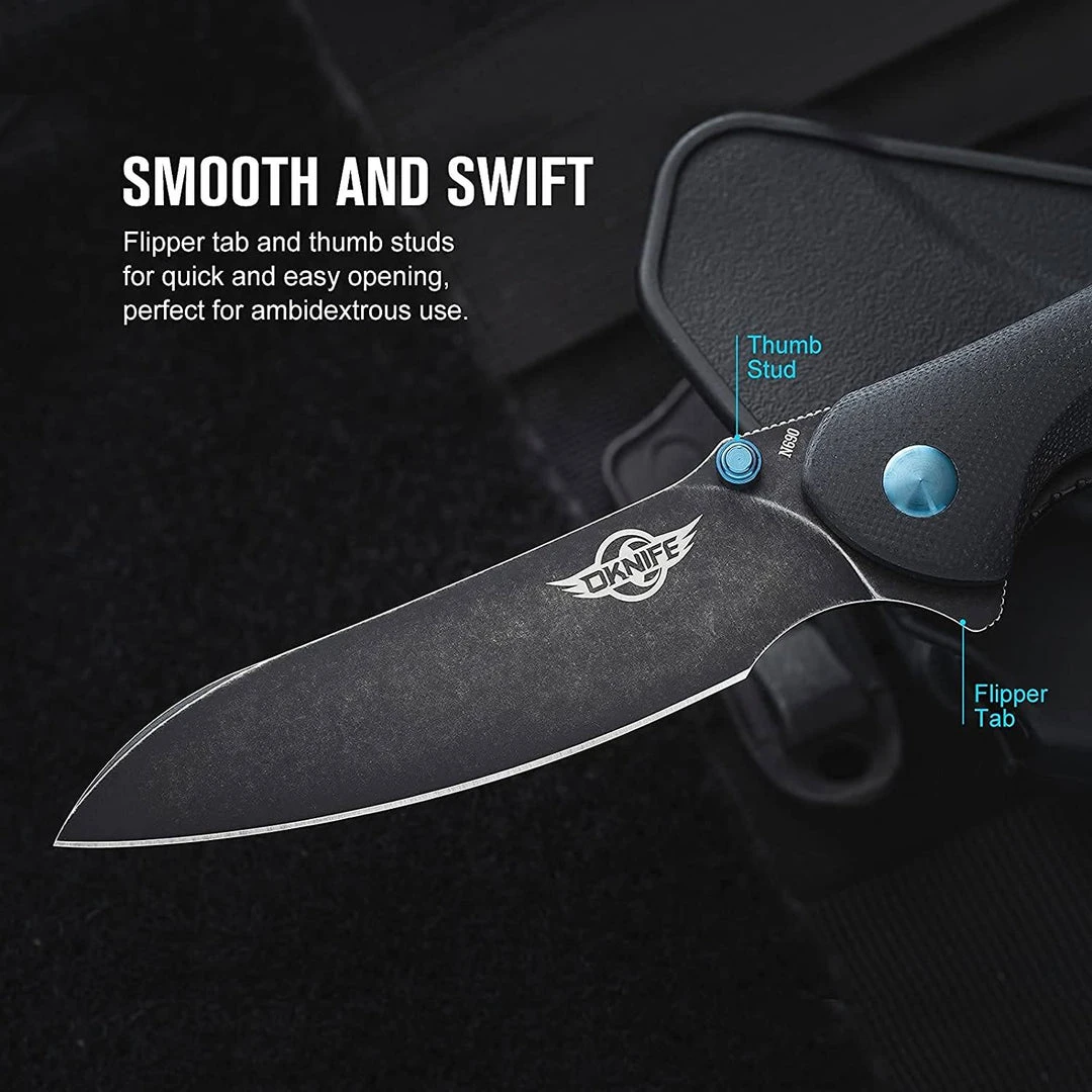 Deals π OLIGHT OKNIFE Drever N690 Tactical EDC Folding Pocket Knife - G10 π 6 OLIGHT OKNIFE Drever N690 Tactical EDC Folding Pocket Knife - G10