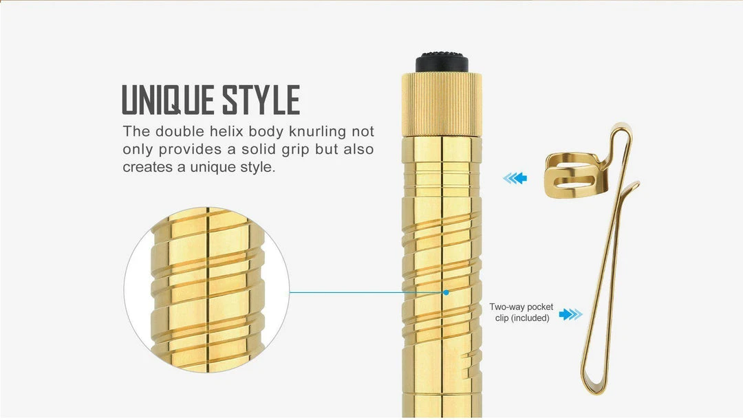 Wholesale 𧨠Olight I3T EOS Brass Flashlight (Limited Edition) π 4 Olight I3T EOS Brass Flashlight (Limited Edition)