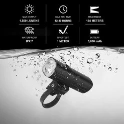 Olight RN 1500 Bike Light (1,500 Lumen) Flashlights & Lighting