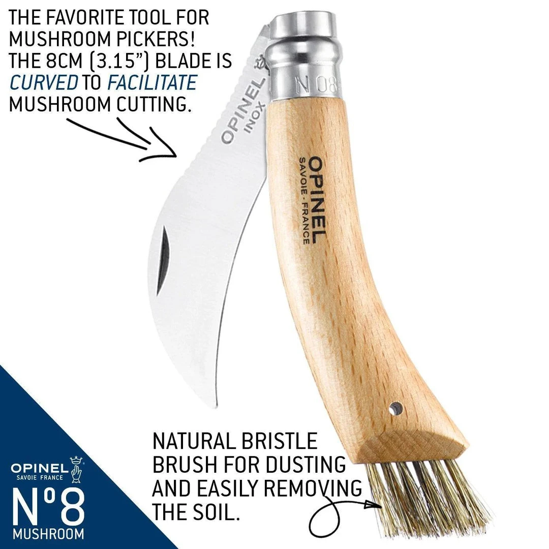 Best Pirce β¨ Opinel Stainless Steel No.8 Mushroom Knife π 2 Opinel Stainless Steel No.8 Mushroom Knife