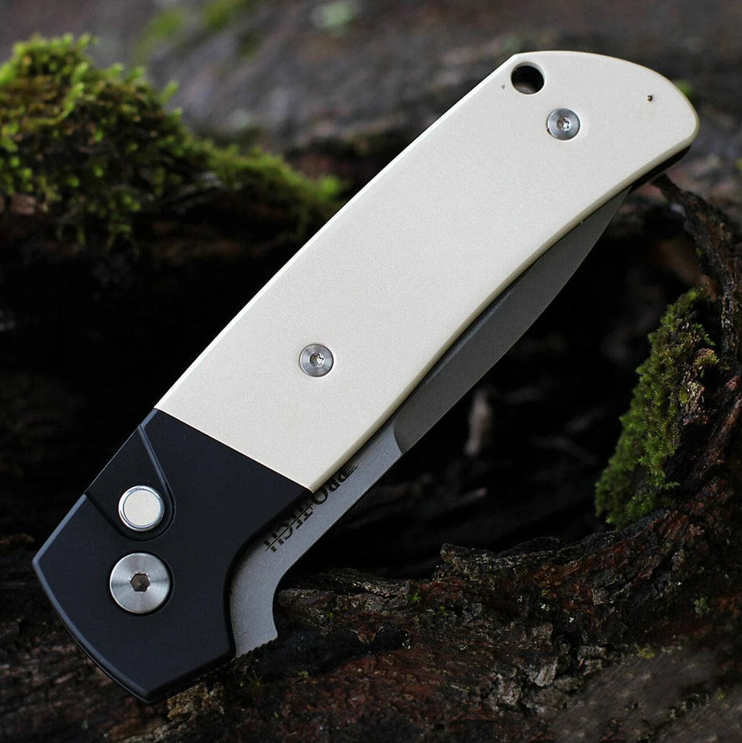 Coupon π₯° PROTECH KNIVES Pro-Tech BT2751 Terzuola ATCF Auto "Tuxedo" Blk Alum / Ivory Micarta (3.5" SW Magnacut) All Knife Brands π 3 PROTECH KNIVES Pro-Tech BT2751 Terzuola ATCF Auto "Tuxedo" Blk Alum / Ivory Micarta (3.5" SW Magnacut) All Knife Brands