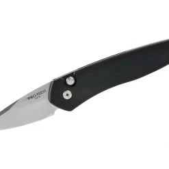PROTECH KNIVES Pro-Tech Half Breed Auto 3605 Black Handle Stonewash BLade All Knife Brands