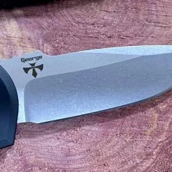 PROTECH KNIVES Pro-Tech Rockeye Auto Black Handle, Stonewash S35VN Blade LG301