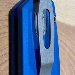 New ✨ PROTECH KNIVES Pro-Tech Runt 5 Blue Handle Stonewash Wharncliffe 20-CV (R5101-Blue) All Knife Brands 🧨 12 PROTECH KNIVES Pro-Tech Runt 5 Blue Handle Stonewash Wharncliffe 20-CV (R5101-Blue) All Knife Brands