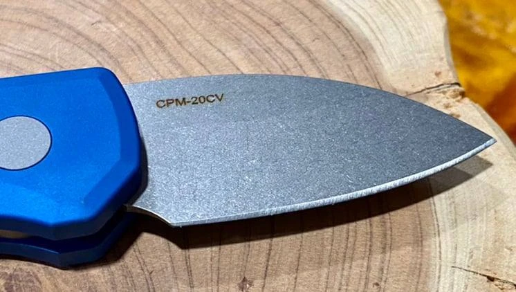 New ✨ PROTECH KNIVES Pro-Tech Runt 5 Blue Handle Stonewash Wharncliffe 20-CV (R5101-Blue) All Knife Brands 🧨 7 PROTECH KNIVES Pro-Tech Runt 5 Blue Handle Stonewash Wharncliffe 20-CV (R5101-Blue) All Knife Brands