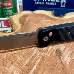 PROTECH KNIVES Pro-Tech Terzuola ATCF Auto Textured Blk (3.5