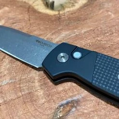 PROTECH KNIVES Pro-Tech Terzuola ATCF Auto Textured Blk (3.5