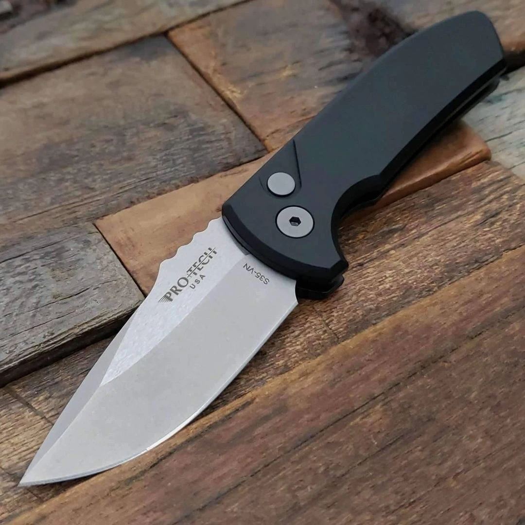 Discount π PROTECH KNIVES All Knife Brands Protech Les George SBR Stonewash Knife Aluminum (2.6") π 2 PROTECH KNIVES All Knife Brands Protech Les George SBR Stonewash Knife Aluminum (2.6")