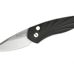 PROTECH KNIVES ProTech Sprint Black Auto Knife 3D Wave (1.95" Stonewash) 2936 All Knife Brands