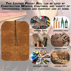 Ramelson 6 Pocket Tool Roll Pouch