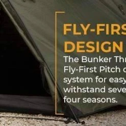 Outlet 𧨠Snugpak Bunker 3 Person Tent / Tactical Shelter (Olive) Tents & Shelters π 8 Snugpak Bunker 3 Person Tent / Tactical Shelter (Olive) Tents & Shelters