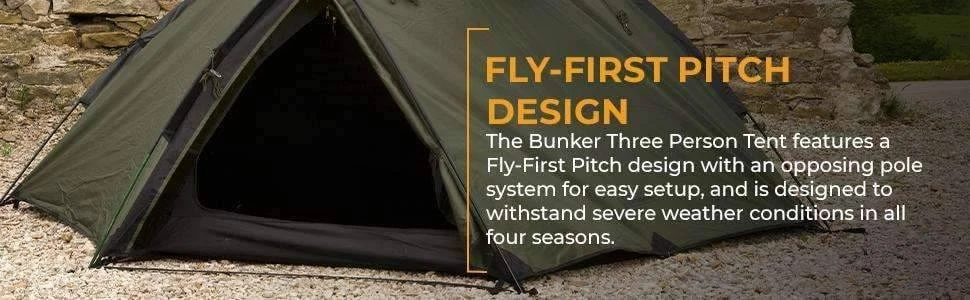 Outlet 𧨠Snugpak Bunker 3 Person Tent / Tactical Shelter (Olive) Tents & Shelters π 3 Snugpak Bunker 3 Person Tent / Tactical Shelter (Olive) Tents & Shelters