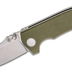 SPARTAN BLADES Spartan Field Grade Les George Astor SFBL8CR Folding Knife 3.625" CTS-XHP OD