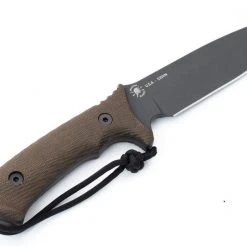 SPARTAN BLADES Spartan Harsey Difensa Black PVD Green Handle MultiCam Sheath