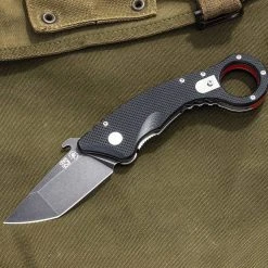 SPARTAN BLADES Spartan Ronin Shoto SFBL9BK Folding Karambit 3.25