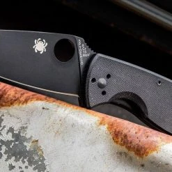 Deals π₯ Spyderco C122GBBKP Tenacious Folding Knife 3.38" Black Spyderco Knives β 11 Spyderco C122GBBKP Tenacious Folding Knife 3.38