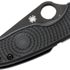 Spyderco Knives Spyderco C223PBBK Para 3 Lightweight Folding Knife 2.92"