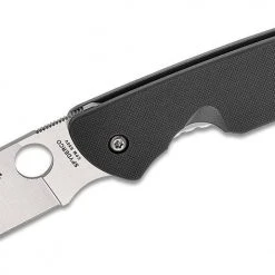 Spyderco Jerry Brouwer Knife 2.77" S30V Satin Blade G10 - Ti Handles
