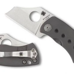 Spyderco McBee Folding Knife With 1.52" CTS XHP Stainless Steel Blade And Premium Titanium Handle - PlainEdge - Spyderco Knives