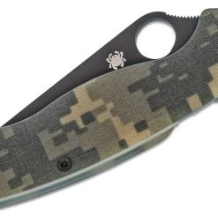 Spyderco Knives Spyderco Paramilitary 2 Knife S30V Digital Camo Handles - C81GPCMOBK2