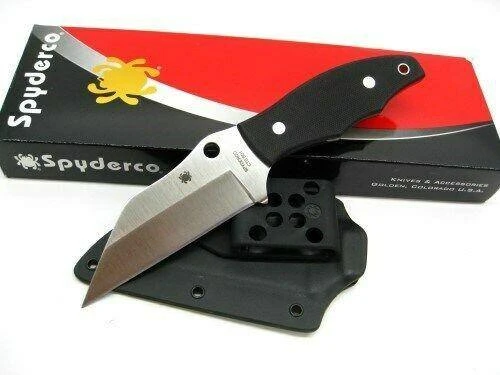 Best Sale π Spyderco Ronin 2 Fixed Blade Knife G-10 (4.1" Satin) Spyderco Knives π 2 Spyderco Ronin 2 Fixed Blade Knife G-10 (4.1" Satin) Spyderco Knives