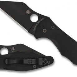 Best Pirce 🤩 Spyderco Yojimbo 2 Folding Knife 3.2" Black DLC - C85GPBBK2 Spyderco Knives ⭐ 10 Spyderco Yojimbo 2 Folding Knife 3.2
