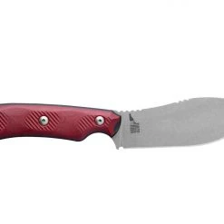 TOPS KNIVES All Knife Brands TOPS CPCKFE-01 Camp Creek Fire Edition Tumbled S35VN Red Black G10 Fixed Blade