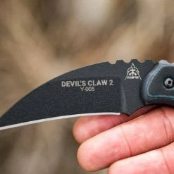 TOPS KNIVES TOPS Devil's Claw 2 Fixed Karambit 3.13