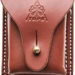 TOPS Knives Bushcraft Leather Belt Pouch All Knife Brands