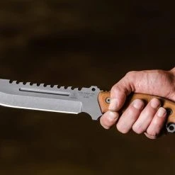 TOPS KNIVES TOPS Steel Eagle 107C Delta Class Knife (Drop Point) USA All Knife Brands