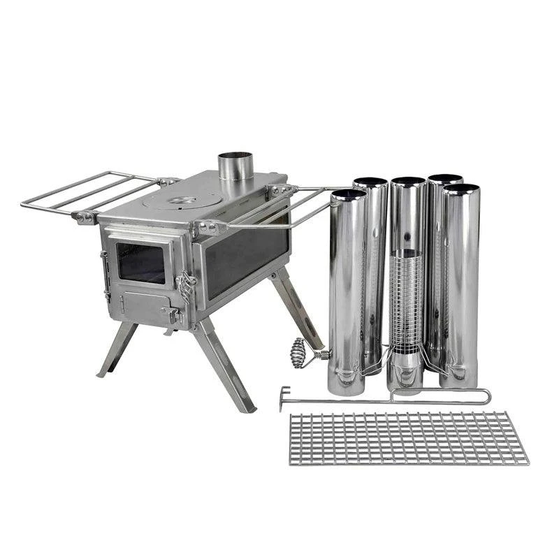 Buy ✨ Winnerwell Nomad View Small Portable Stove 450 Cubic Inch Firebox Outdoor Stoves 🥰 2 Winnerwell Nomad View Small Portable Stove 450 Cubic Inch Firebox Outdoor Stoves