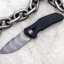 Zero Tolerance 0308BLKTS Flipper Knife 3.75