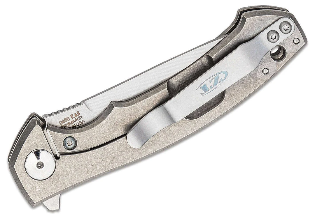 Best deal π ZERO TOLERANCE ZT 0450 Sinkevich Flipper 3.25" S35VN Satin Blade, Titanium Handles β€οΈ 3 ZERO TOLERANCE ZT 0450 Sinkevich Flipper 3.25" S35VN Satin Blade, Titanium Handles